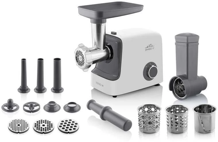 ETA Ambo III mėsmalė | ETA507590000 | Balta | 2200 W | Malimo greitis - iki 2,5 kg / min