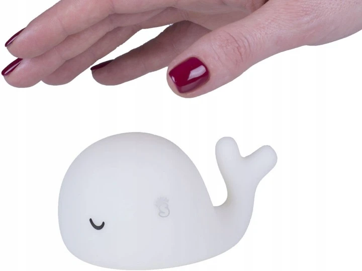 Mesmed Mescomp Mobilioji auklė LED banginis silikoninis žaislas