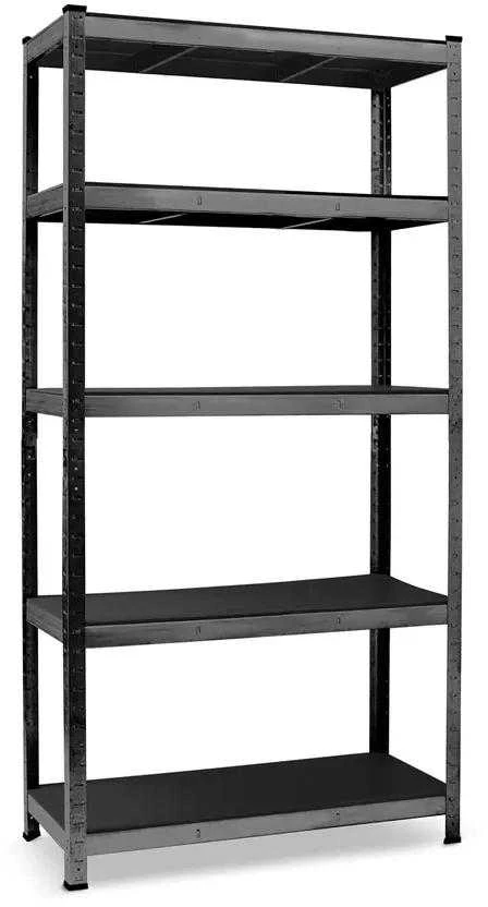 Metalinė daiktų laikymo lentyna 180 x 90 x 40 cm Humberg HR-851 juoda