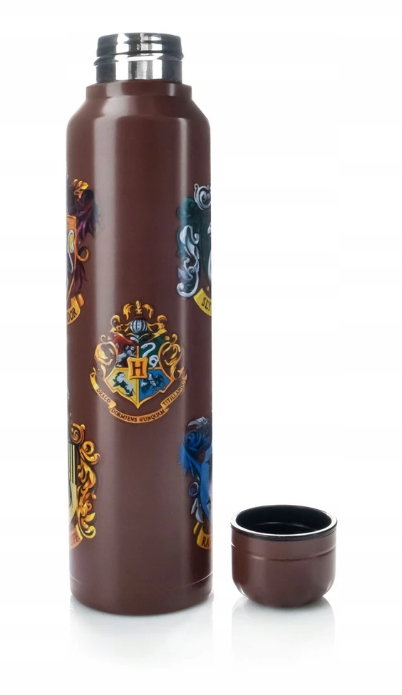 Pyramid Harry Potter (Colourful Crest) metalinis vandens buteliukas (560ml)