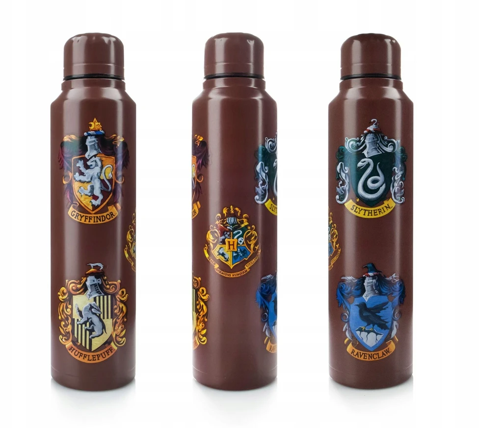 Pyramid Harry Potter (Colourful Crest) metalinis vandens buteliukas (560ml)