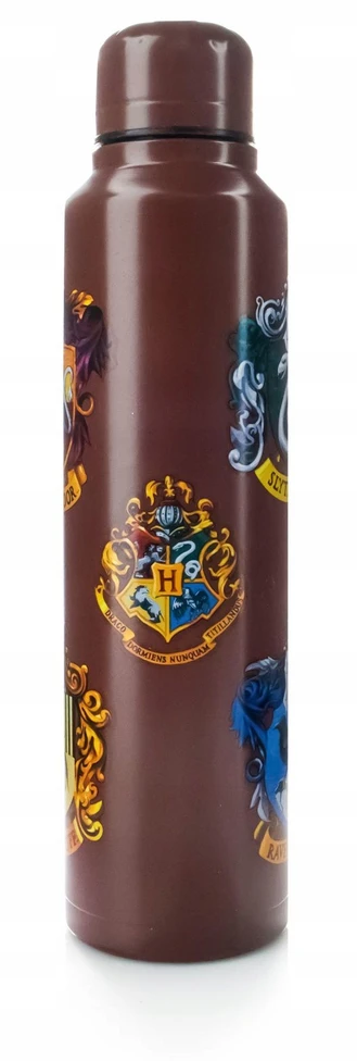 Pyramid Harry Potter (Colourful Crest) metalinis vandens buteliukas (560ml)