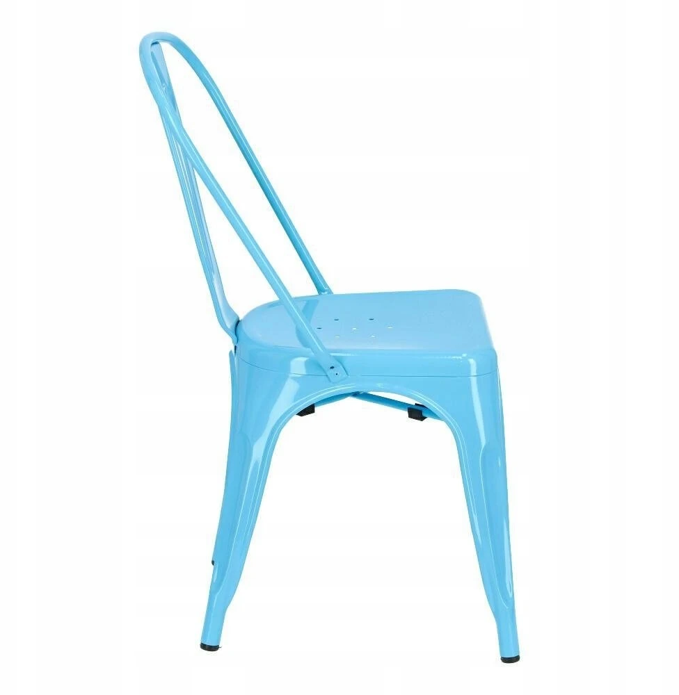 Metalinė kėdė D2.DESIGN Paris, mėlyna