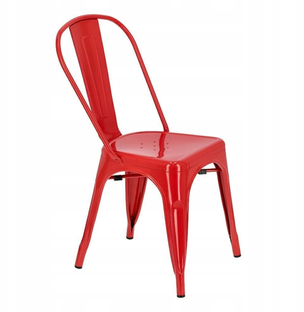 Metalinė kėdė D2.DESIGN Paris, raudona