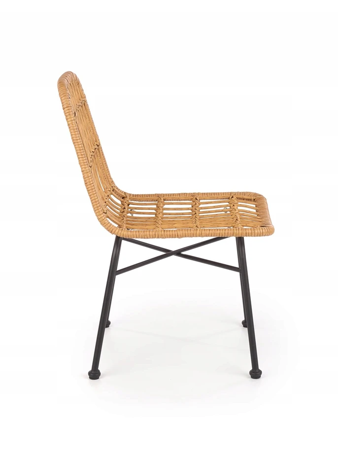 METALINĖ KĖDĖ SVETAINEI K401 RATTAN HALMAR