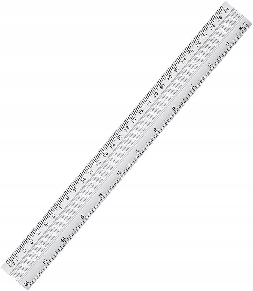Aliuminio liniuotė GR-112-30, Grand, 30cm