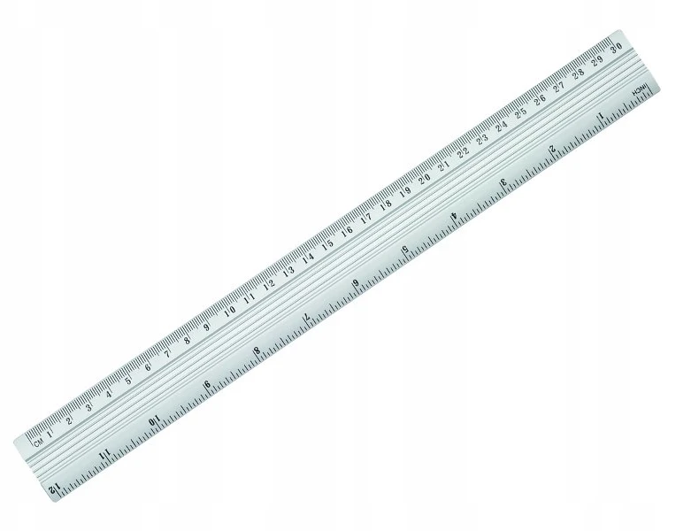 Aliuminio liniuotė GR-112-30, Grand, 30cm