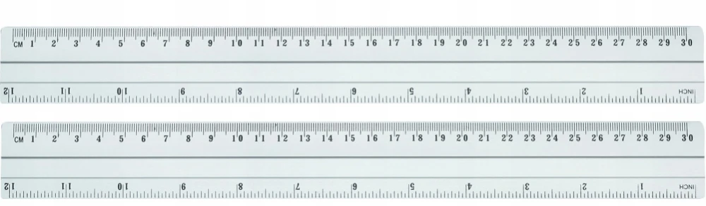 Aliuminio liniuotė GR-112-30, Grand, 30cm