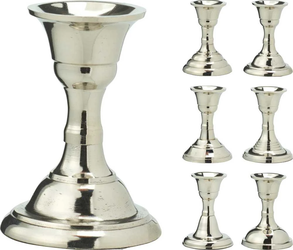 Lumarko Home Styling Collection Žvakidė Aliuminis Auksinė 9x7,5x4 cm