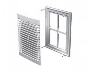 Ventiliacijos grotelės EUROPLAST MR2619ZN, 260 x 190mm