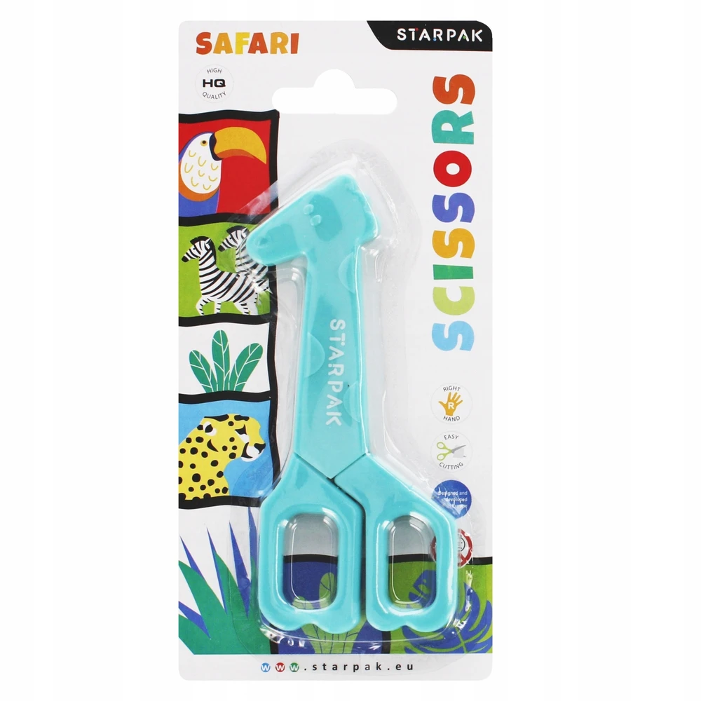 Metalinės žirklės 13,5cm "žirafa" Starpak