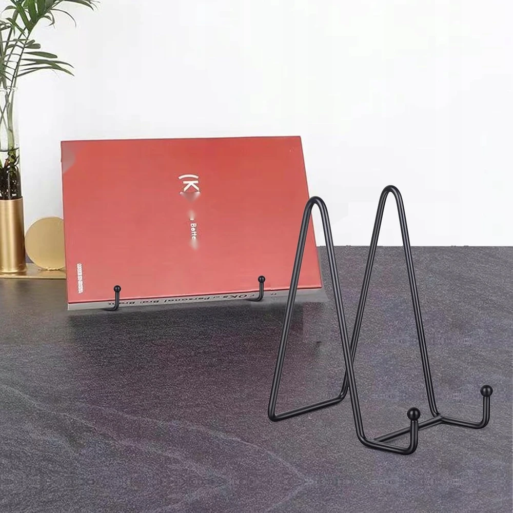 METALINIS EASILA 10X10X75CM STOVAS PLOKŠČIŲ LAIKIKLIS NUOTRAUKŲ KNYGOS 4