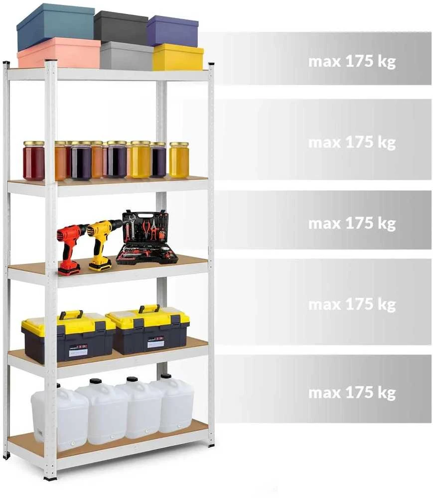 Metalinis sandėliavimo stelažas 180 x 90 x 40 Humberg 4847