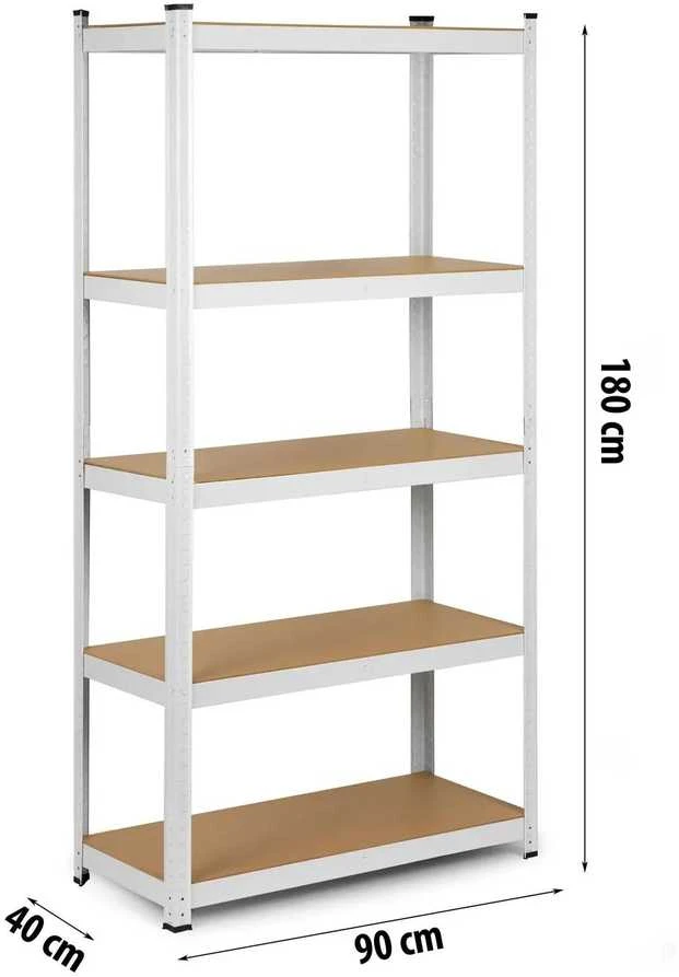 Metalinis sandėliavimo stelažas 180 x 90 x 40 Humberg 4847