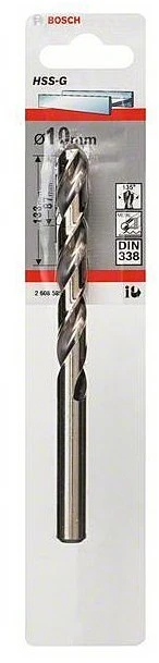 Grąžtas Bosch HSS-G grąžtai metalui 10,0mm, 1 vnt.