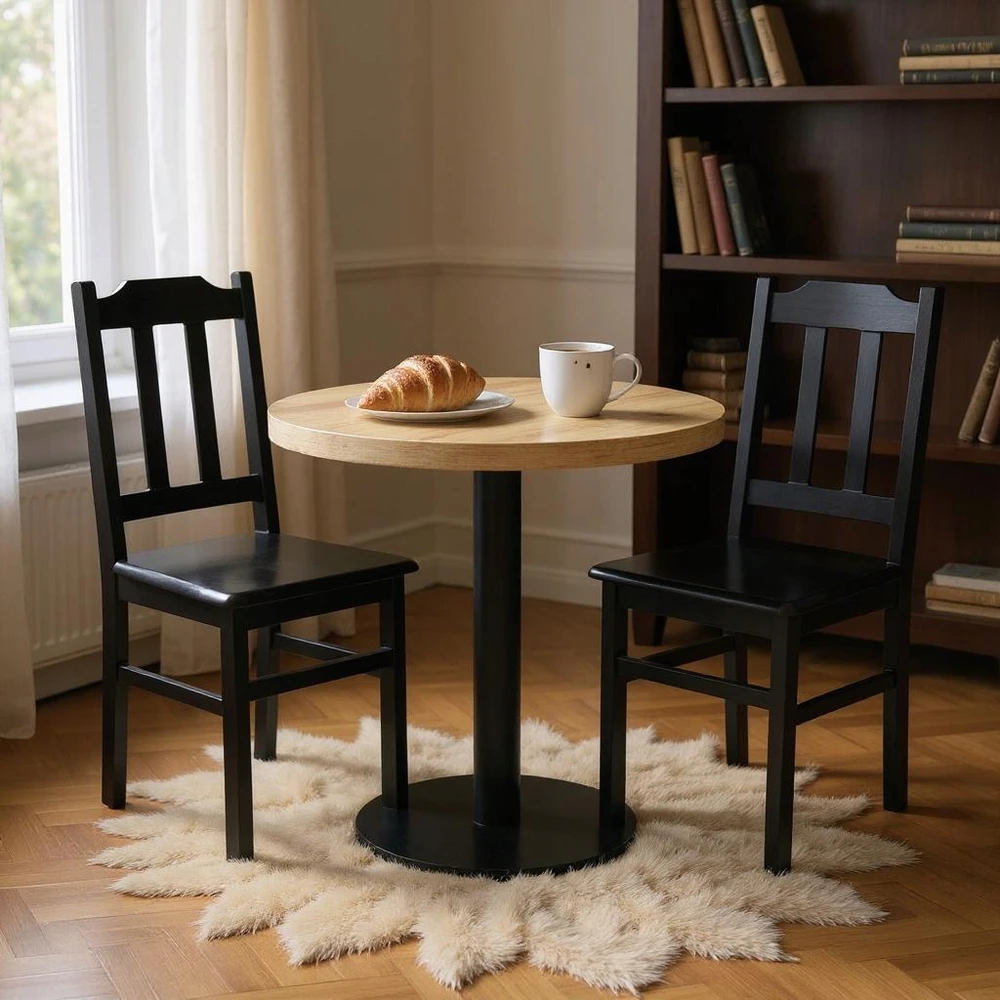 Metdrew VIRTUVĖS KĖDĖ, MEDINĖ, SIAURA, PŪŠINĖ MASĖ, LOFTAS, JUODA