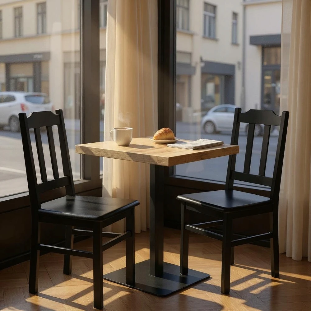 Metdrew VIRTUVĖS KĖDĖ, MEDINĖ, SIAURA, PŪŠINĖ MASĖ, LOFTAS, JUODA