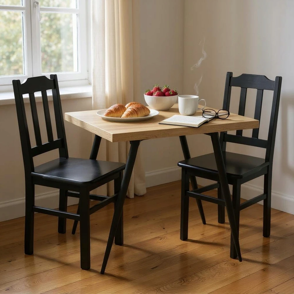 Metdrew VIRTUVĖS KĖDĖ, MEDINĖ, SIAURA, PŪŠINĖ MASĖ, LOFTAS, JUODA