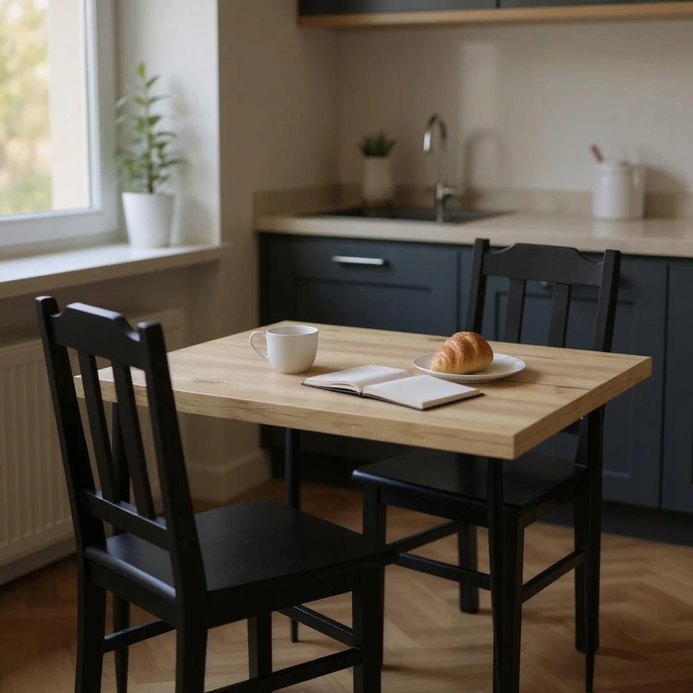 Metdrew VIRTUVĖS KĖDĖ, MEDINĖ, SIAURA, PŪŠINĖ MASĖ, LOFTAS, JUODA