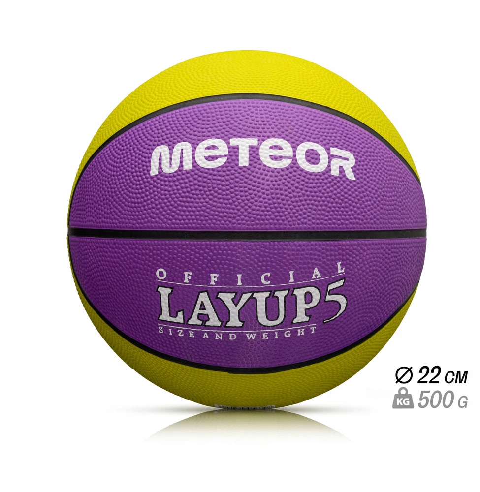 Meteor layup krepšinio kamuolys vyresniems nei 10 metų vaikams #5