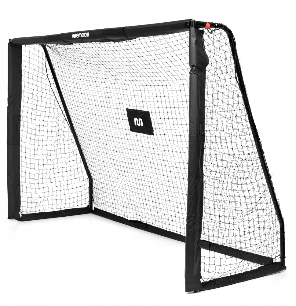 Meteor plieniniai futbolo vartai 240x160x85 nešiojami