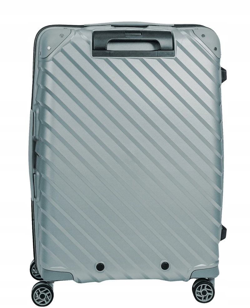 Meteor Vidutinio dydžio lagaminas SwissBags Diamond cut 67 cm metallic mėlynas