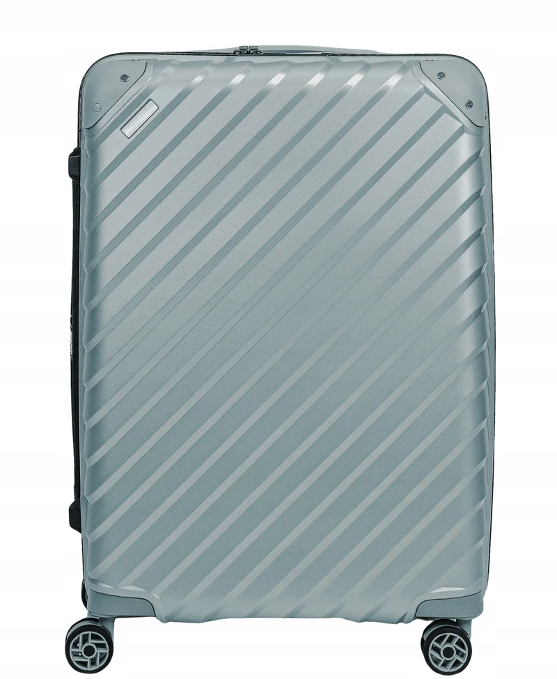 Meteor Vidutinio dydžio lagaminas SwissBags Diamond cut 67 cm metallic mėlynas