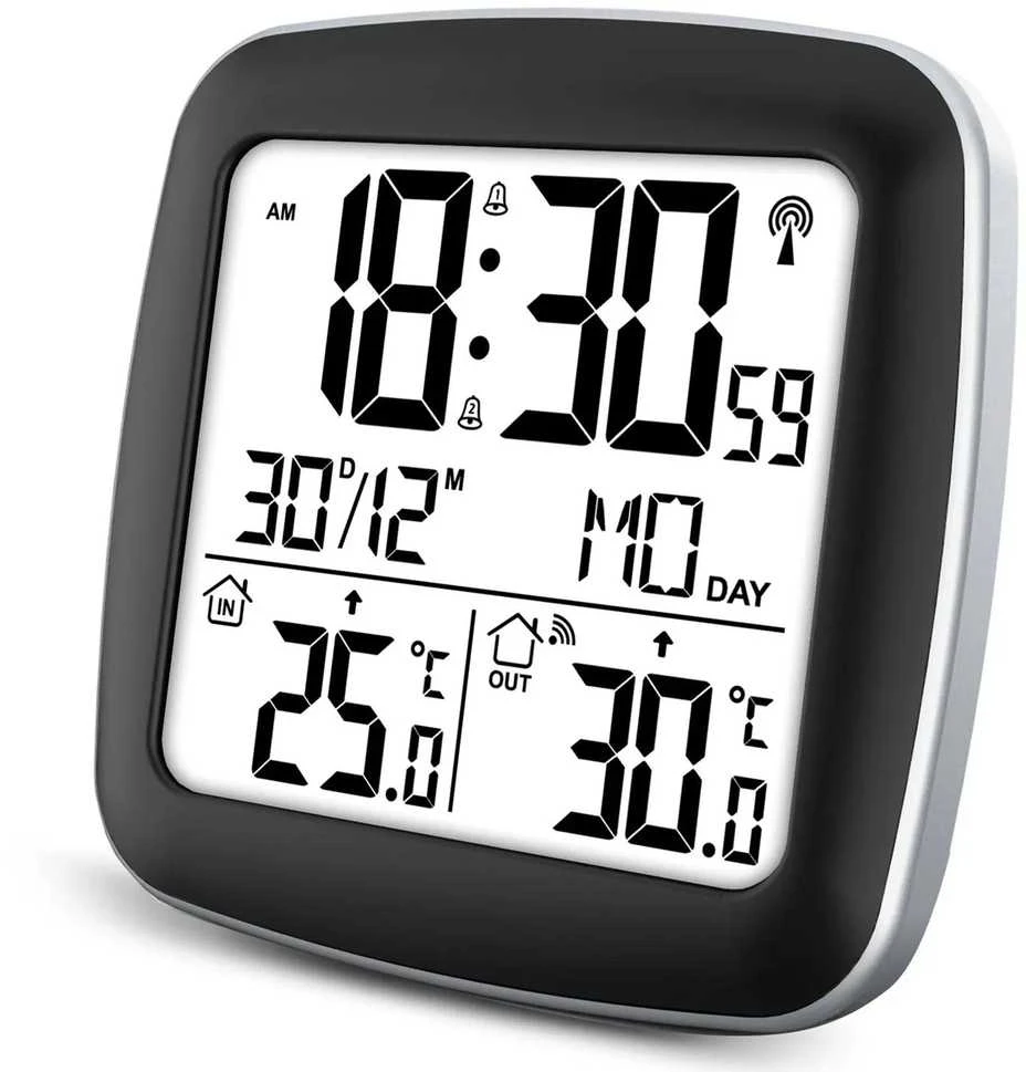 Berdsen Meteorologinė stotelė su ekranu BD-903, sidabrinė