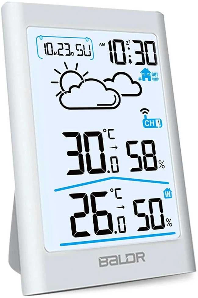 Berdsen Meteorologinė stotelė su ekranu BD-911, balta