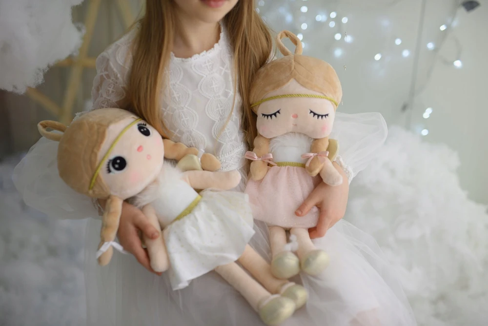 Metoo Angel lėlė 48cm Miela lėlė Metoo