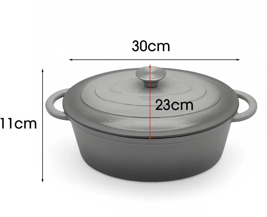 Meyerhoff emaliuota keptuvė 4,3 l