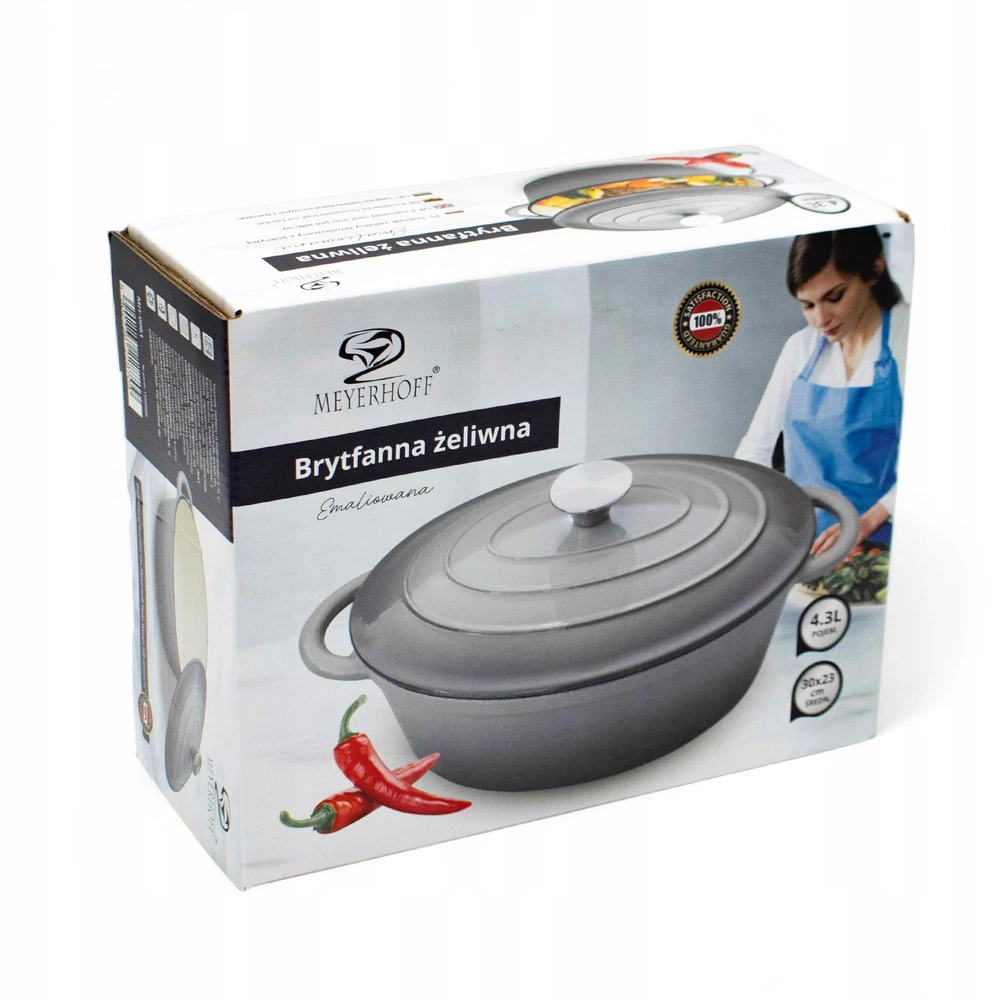 Meyerhoff emaliuota keptuvė 4,3 l