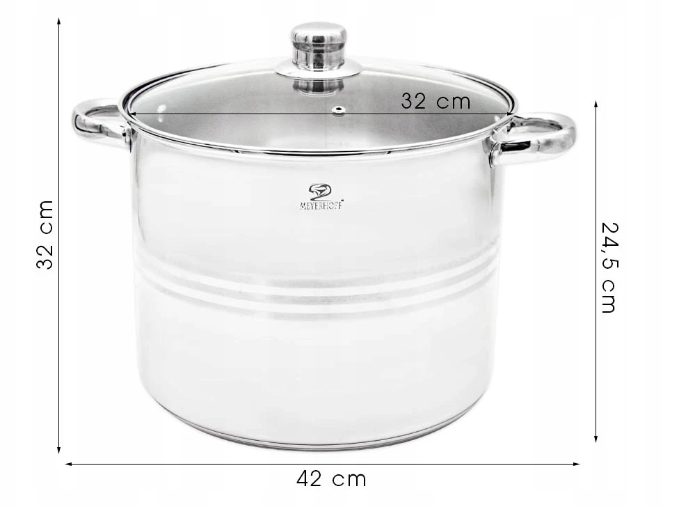 Meyerhoff tradicinis puodas, 17 l