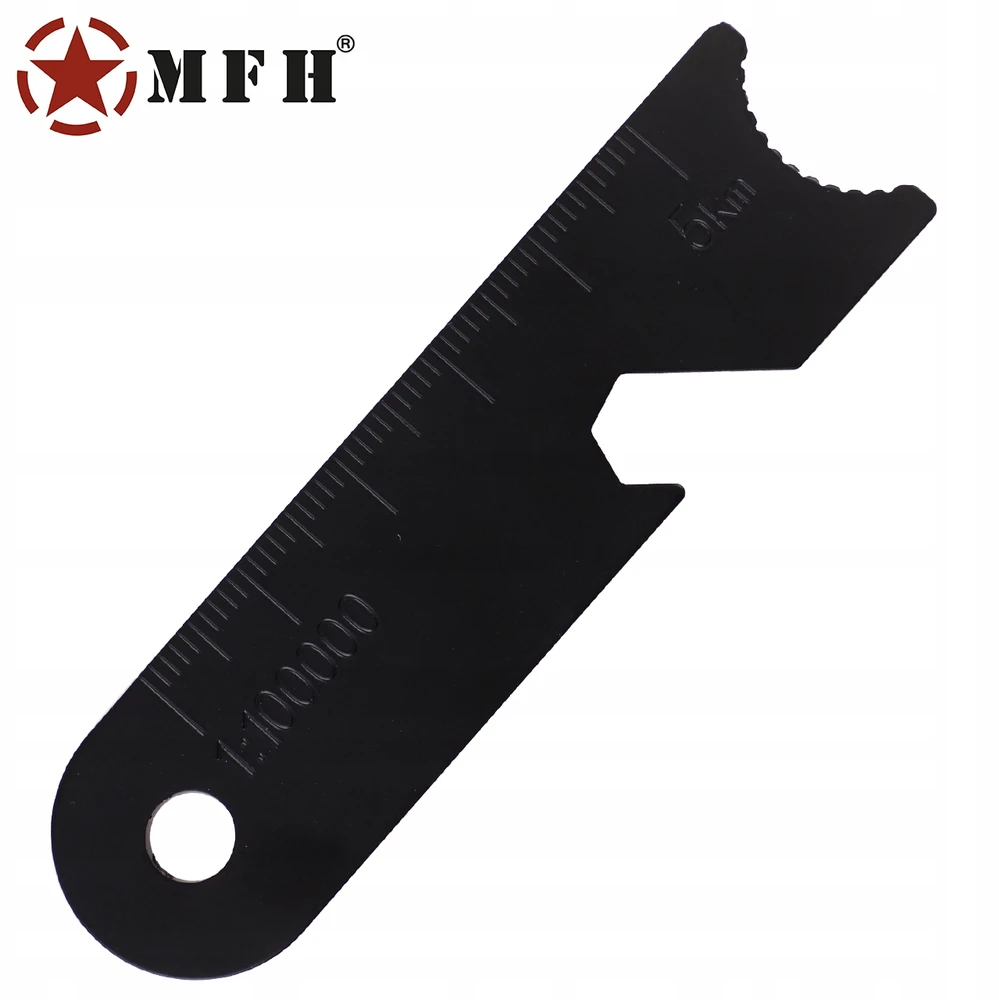 Mfh Essential magnezinis titnagas su medine rankena ir virvele
