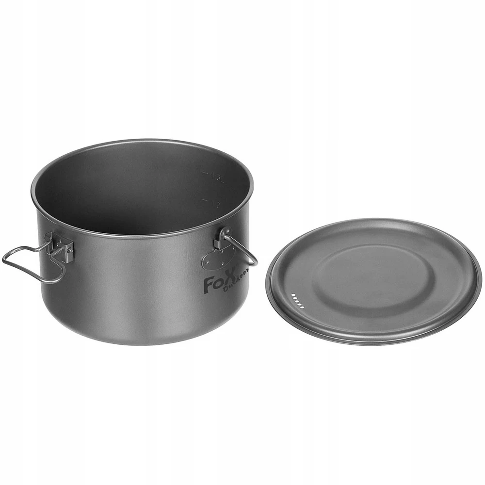 MFH Puodas su dangčiu Titanium, 1,95 l
