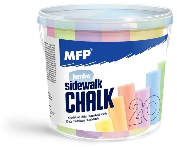 MFP Kreda chodnikowa owalna 20 kolorów