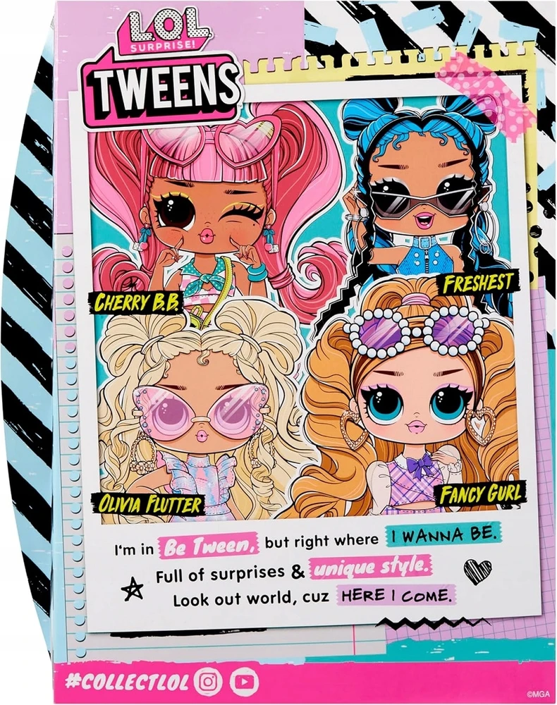 MGA L.O.L. Surprise Tweens lėlė Freshest