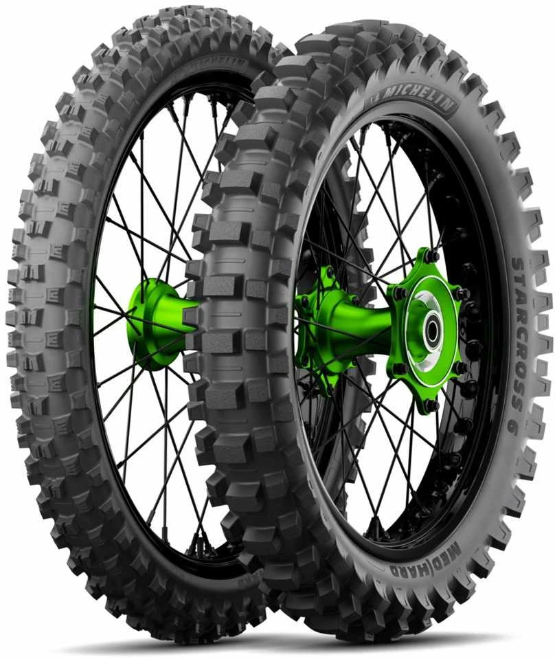 Michelin Padangos STARCROSS 6 MEDIUM-HARD NHS R TT 64 M