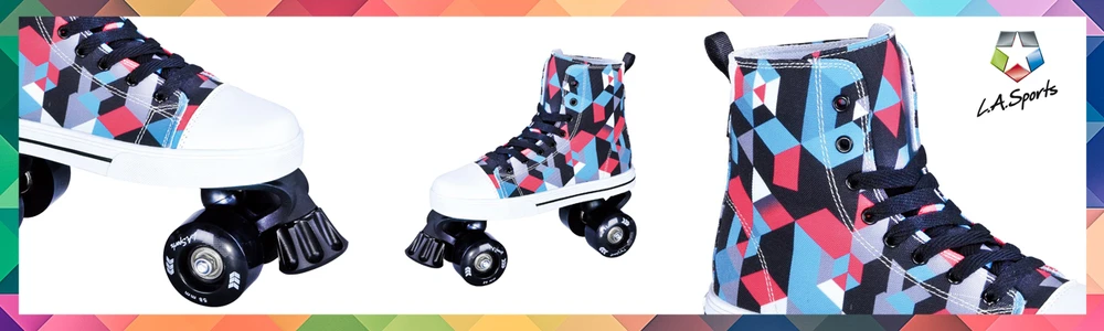 Micro La Sports Canvas JR 14120SBK #35 riedučiai