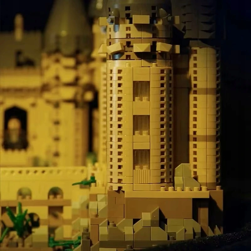 „Micro Magic“ pilies blokai 3000 vienetų viduramžių architektūros