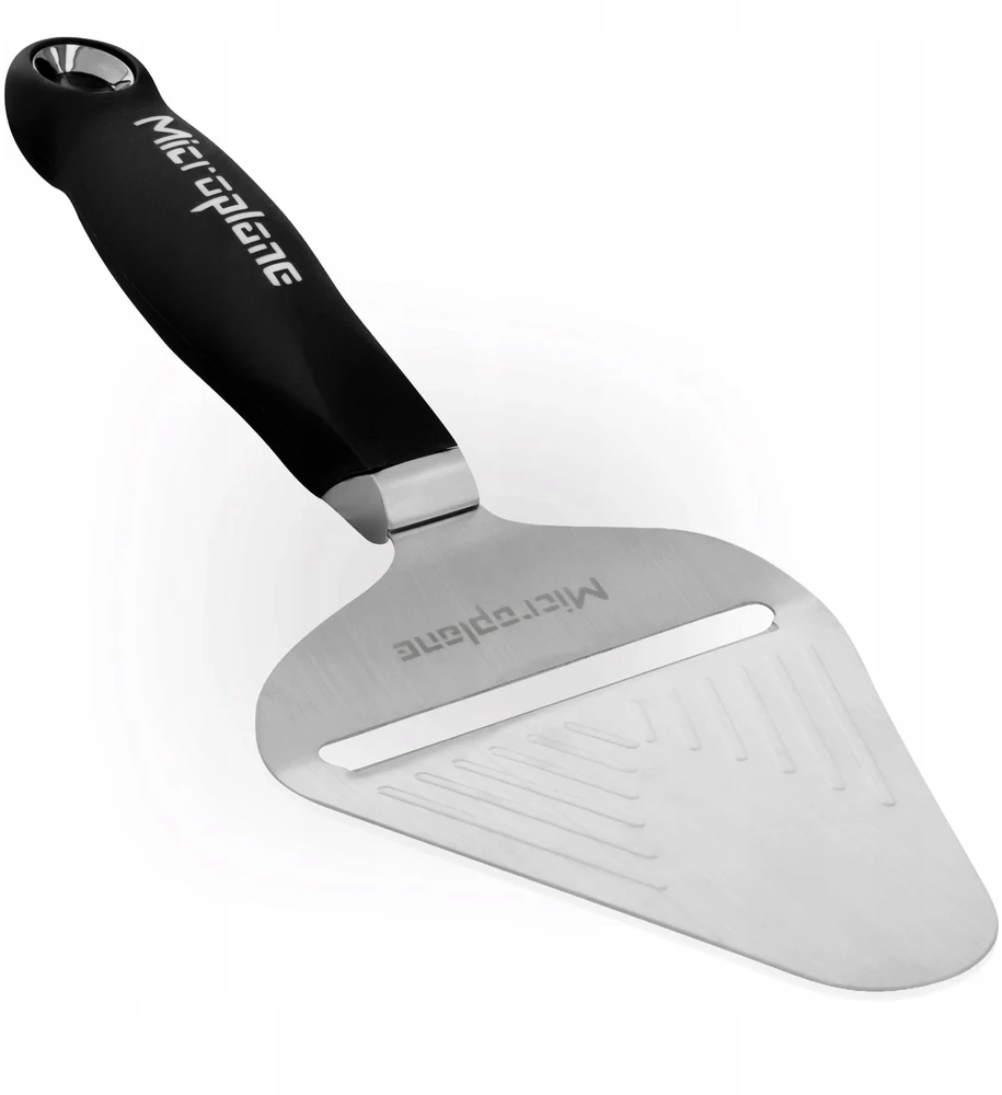 Microplane Professional sūrio kastuvas, juodas, nerūdijantis plienas