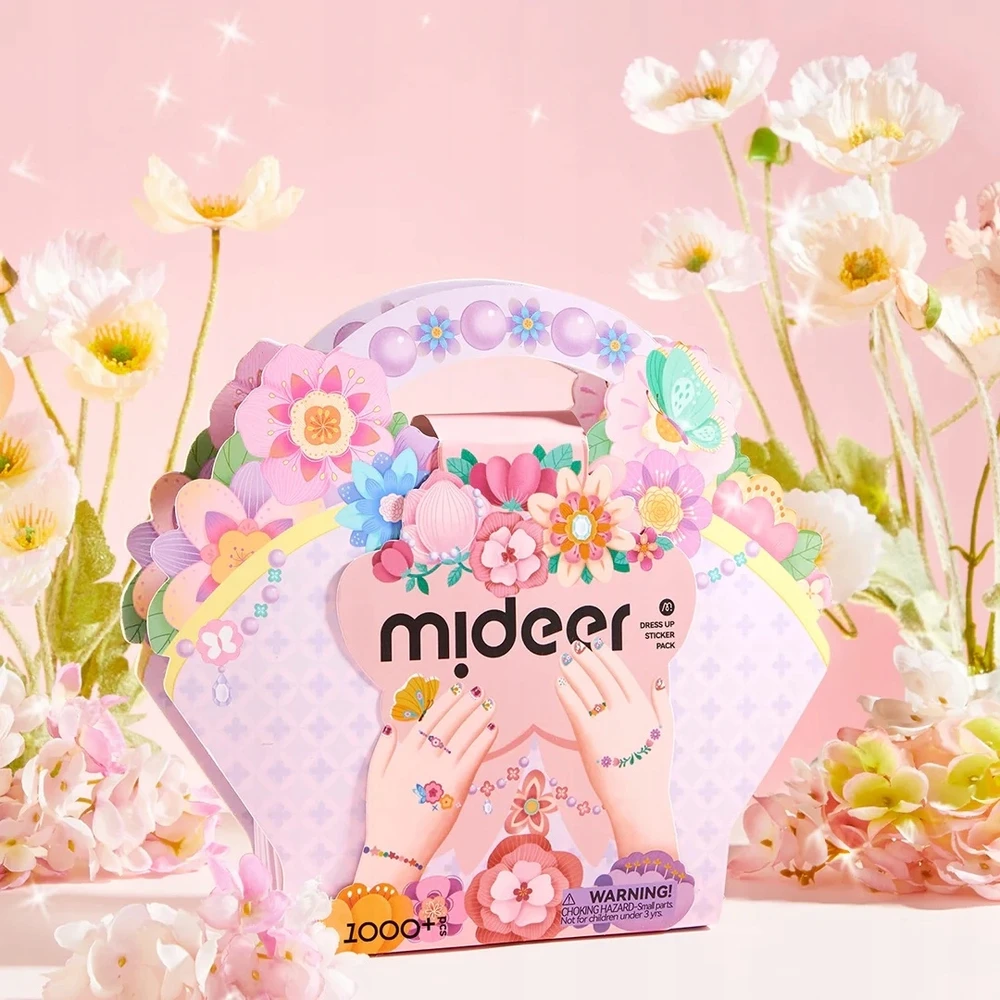 Mideer Princesės lipdukų rinkinys