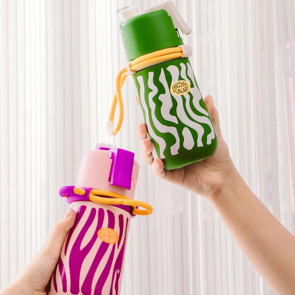MiDeer Gertuvė su purkštuku, 500 ml., nuo 3 metų, rožinė