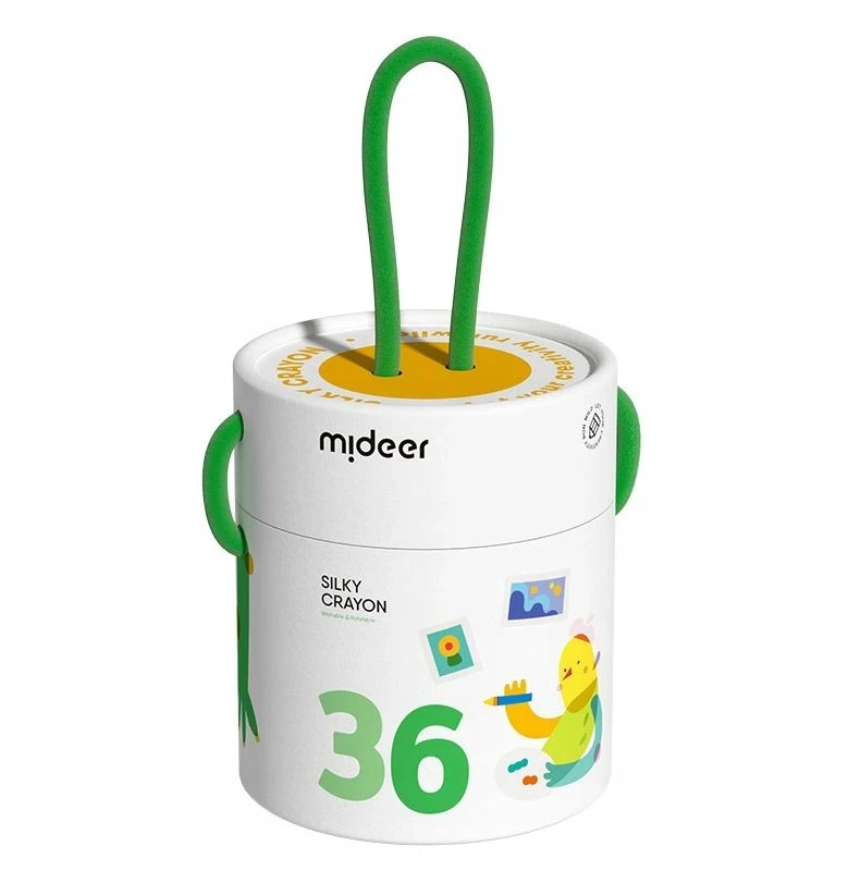 Mideer - Šilkinės kreidelės – 36 spalvos