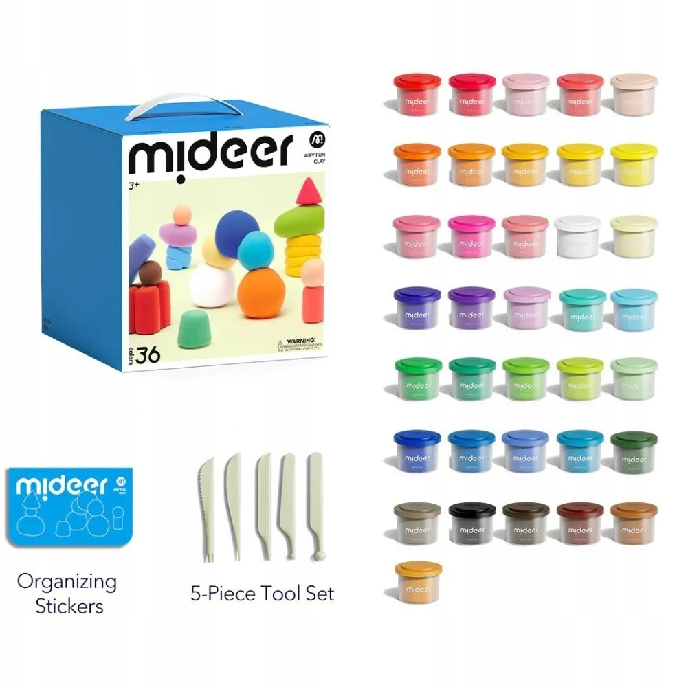 Mideer porolonas, 36 spalvos