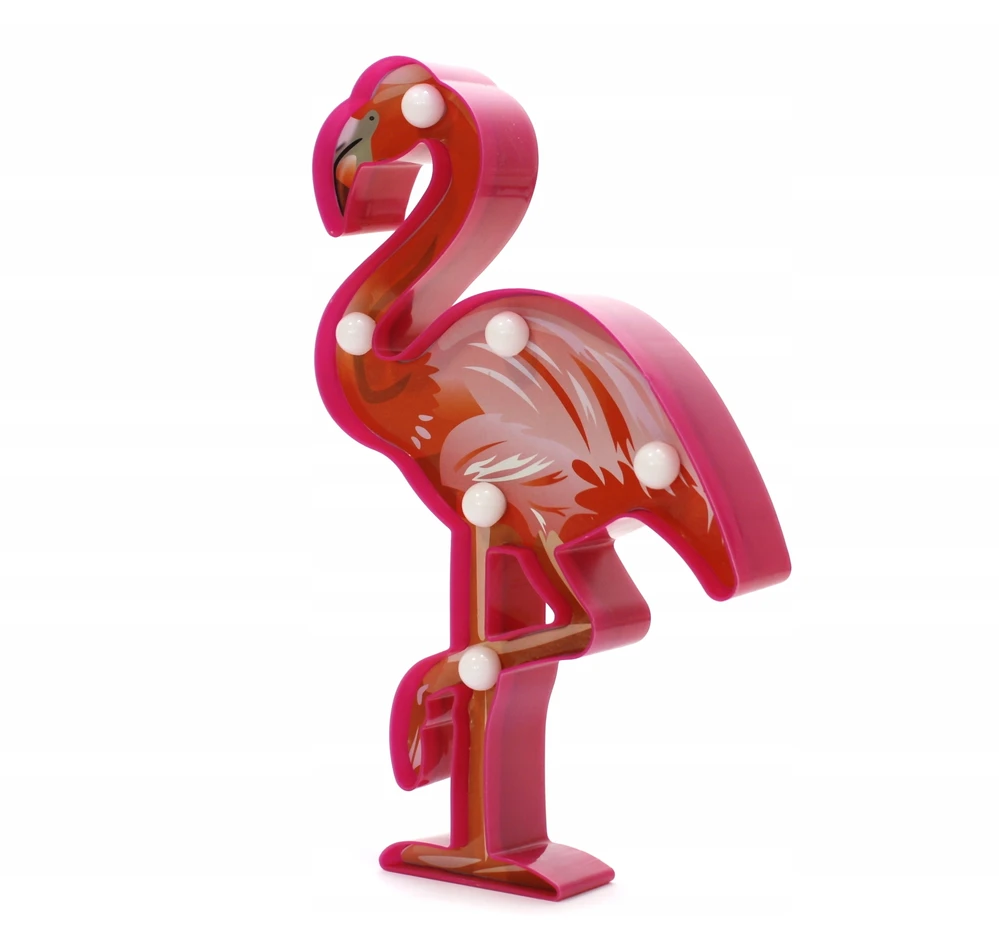 Midex 3D dekoratyvinės NAKTINĖS LAMP FLAMING baterijos