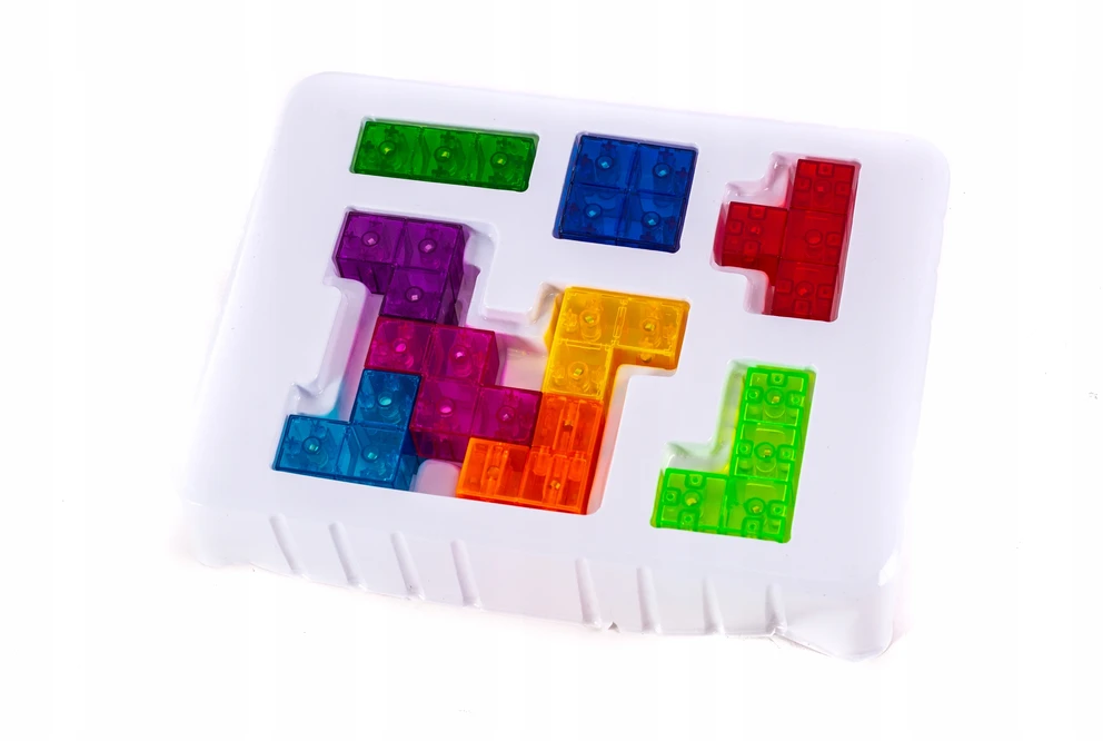Midex 3D MAGNETINIAI BLOKAI, SPALVINGA ERDVINĖ DĖLĖ