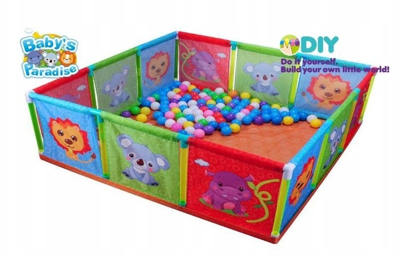 Midex BASEN NA PIŁKI DLA DZIECI 105x105x35 CM