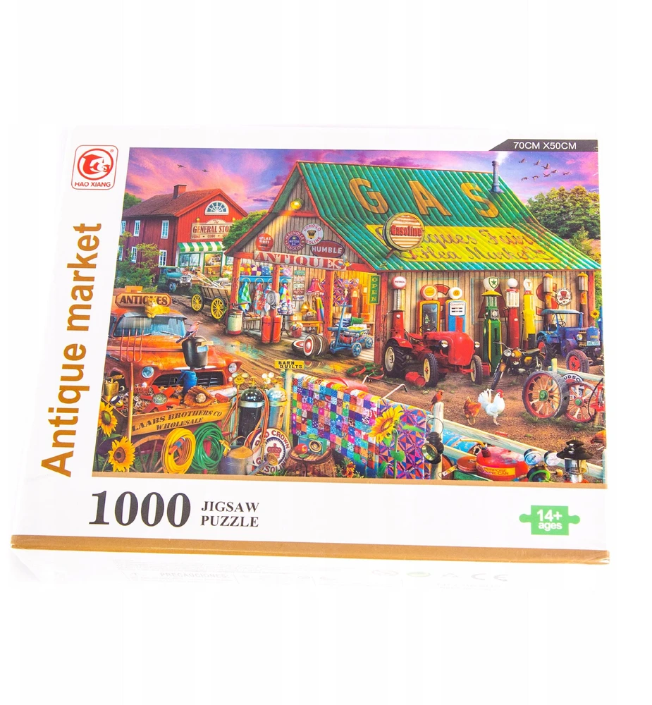 Midex Dėlionė 1000 detalių, 70x50cm, su raidžių žymėjimais