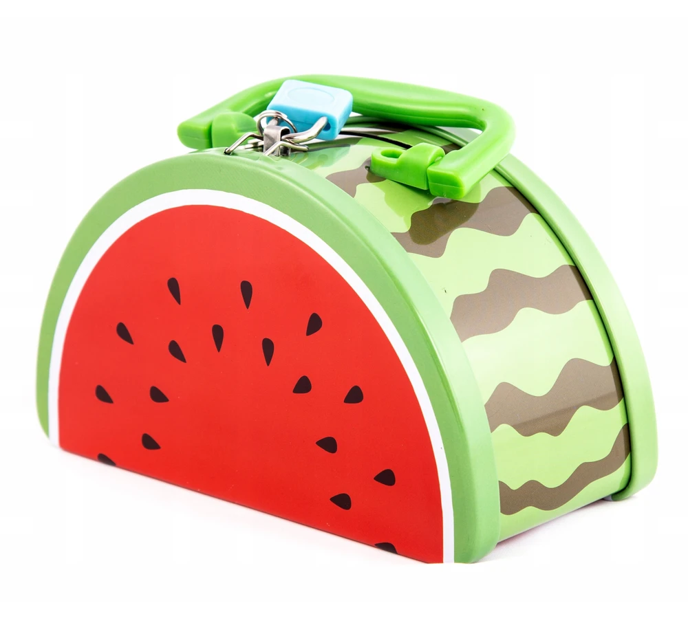 Midex FRUIT METAL taupyklė su pakabinama spyna, įvairūs raštai